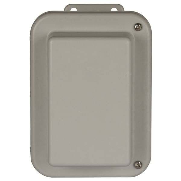Wiegmann Fiberglass Enclosure, 6 in H, 5 in D, NEAM 4X, Hinged HW